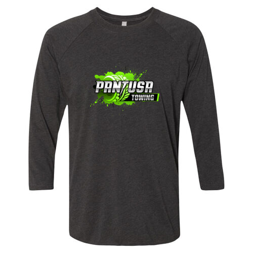Pantusa Towing - Unisex Triblend Three-Quarter Sleeve Raglan Thumbnail