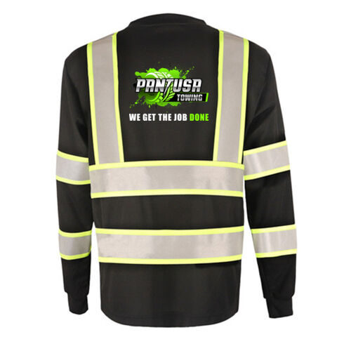 Pantusa Towing - GSS Two Tone Class 3 Long Sleeve T-Shirt - Back Thumbnail