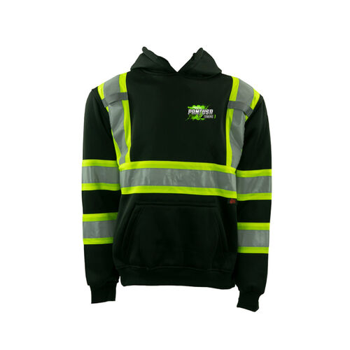 Pantusa Towing - GSS Two Tone Black Pullover Sweatshirt - Operator/Back Thumbnail