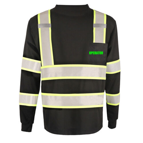 Pantusa Towing - GSS Two Tone Class 3 Long Sleeve T-Shirt - Operator/Front Thumbnail